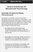 Psychology of education screenshot 2