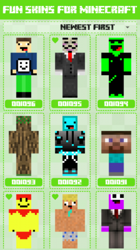 Fun Skins for Minecraft screenshot 1