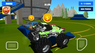 Baby Monster Truck Hot Racing screenshot 3