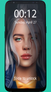 Lock Screen for Billie Eilish screenshot 0