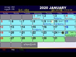 Myanmar Calendar 100 Years ( 2020 Version ) screenshot 5