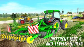 Farming sim 21 Real IndianTractor simulator Games screenshot 1