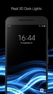 Amoled Dark Live Wallpaper screenshot 2