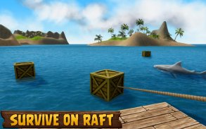 Ocean Survival 3 Raft Escape screenshot 1