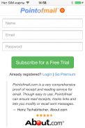Pointofmail Email Tracking and Recall screenshot 3
