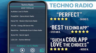 Techno Radio Favorites screenshot 3