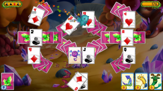 Solitaire Creatures: TriPeaks Solitaire Card Game screenshot 0