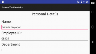 Income Tax Calculator (2017) || INDIA screenshot 7