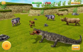 جوعان تمساح هجوم 3D screenshot 4