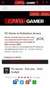 Config Gamer - Guide achat PC screenshot 1