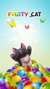 Fruity Cat: jogo de Bolhas screenshot 4