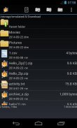 AndroZip™ Free File Manager 🎀 screenshot 1