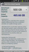 Hard Drive - Actual Capacity screenshot 0