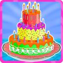 Gâteau d'anniversaire décor Icon