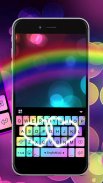 Keyboard Rainbow Love Fonts screenshot 1