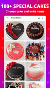 Name Photo On Birthday Cake Frame Card Gif Wishes screenshot 4