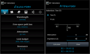 RF Calculator screenshot 0