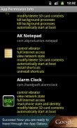 App Permission Info screenshot 2