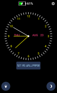 Digital Clock Live Wallpaper screenshot 1