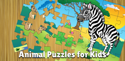 Animal jigsaw puzzles for kids