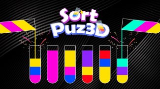 SortPuz 3D: Puzzle Sortir Air screenshot 0