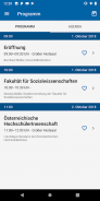 Event App University of Vienna screenshot 1