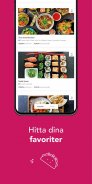 foodora Sverige: matleverans screenshot 3
