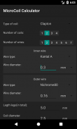 Pocket Vapor CoilCalculator screenshot 2