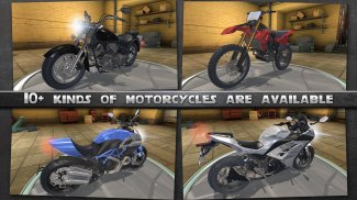 Jinete de la motocicleta - carrera de moto screenshot 2