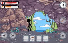 Stickman Craft Survival - Стикмен Выживание screenshot 1