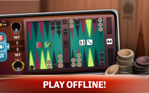Backgammon - Offline Free Board Games screenshot 3