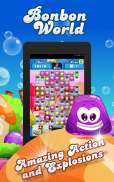 Bonbon World - Candy Jelly Puzzle screenshot 0