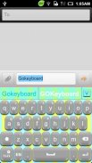 GOKeyboard Fluorescent mix screenshot 1