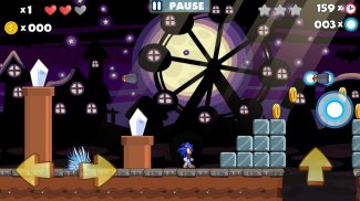 Blue Hedgehog Dash Adventure screenshot 2
