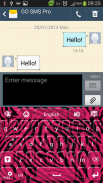 Pink Zebra Keyboard screenshot 6