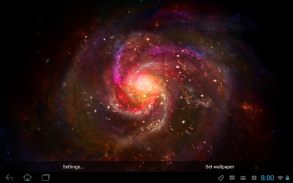 은하계 중심 무료 라이브 배경화면 screenshot 5