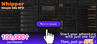 Whipper - Idle RPG screenshot 3