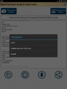 Read & Save Text of Credit Card & Debit Cards OCR screenshot 5