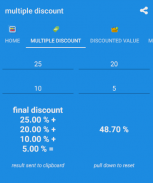 CalcForMe - discount, margin, markup, percentage screenshot 5