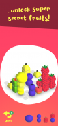 Chunk Fruits - Match-3 Puzzler screenshot 1