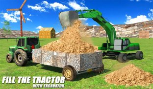 Tractor Farm & Excavator Sim screenshot 2