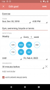 Goal Tracker & Habit List & Workout Calendar screenshot 13