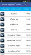 TurkSat Frequency Channels screenshot 0