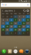 Calendar Widget Light screenshot 2