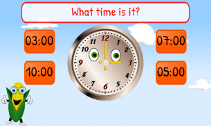 Telling Time for Kids School screenshot 1