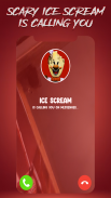 Scary Ice Creepy نداء ودردشة screenshot 3