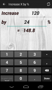 Calculation of percentages screenshot 2