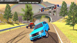 Snow Car Drift & Car Racing screenshot 1