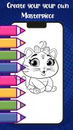 Cool 44 Cats Coloring Cartoon 2021 screenshot 1