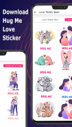 Hug Me Love Stickers & valentineday emoji screenshot 7